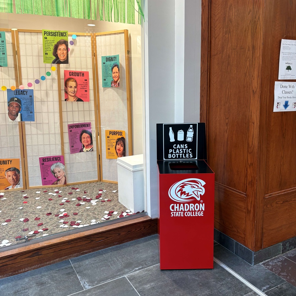 Recycle Bin on campus