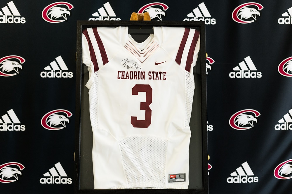Danny Woodhead Signed Chadron State Jersey
