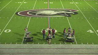 Students playing drums