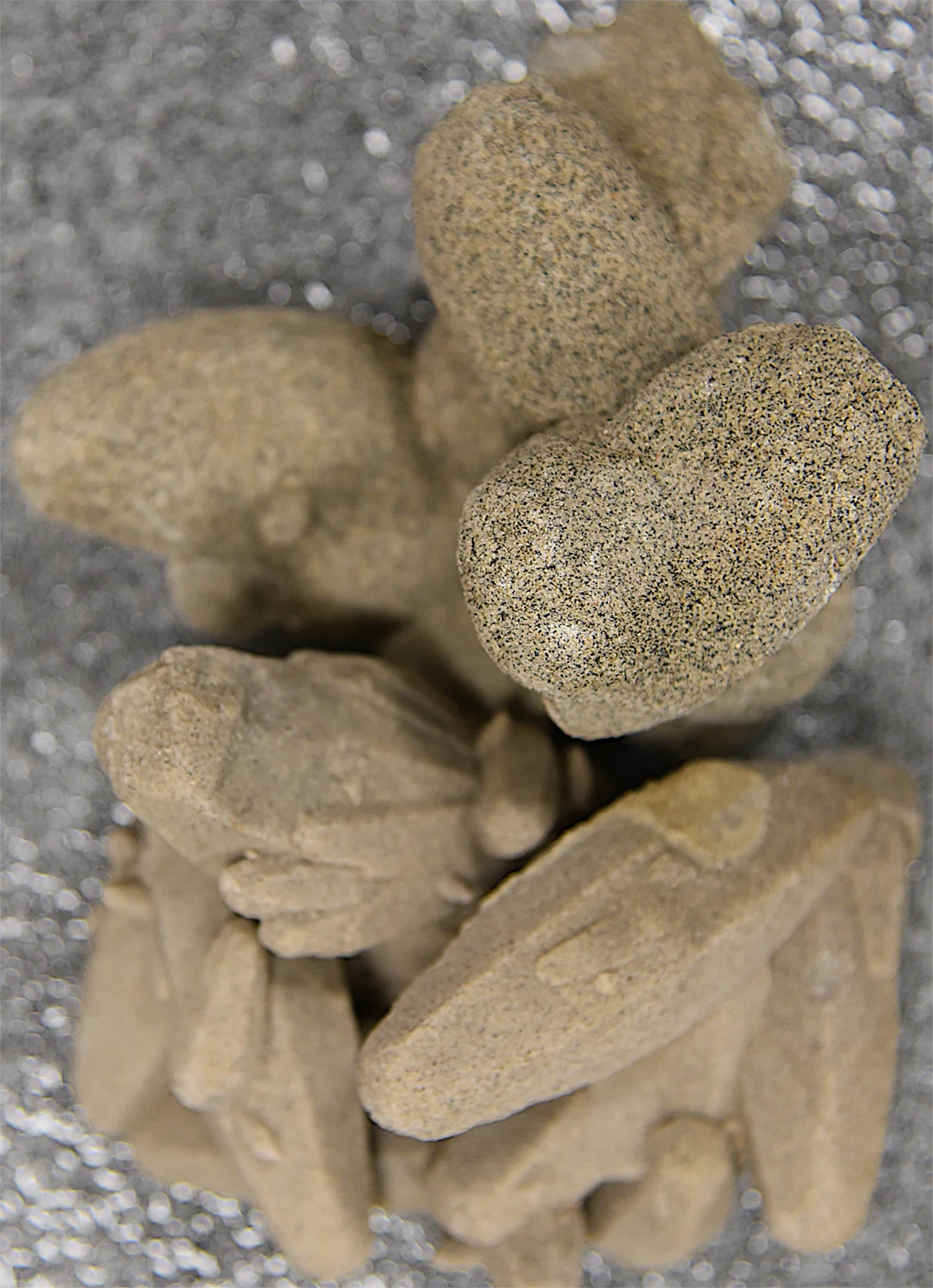 Sand crystal sample