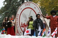 The International Club's float.