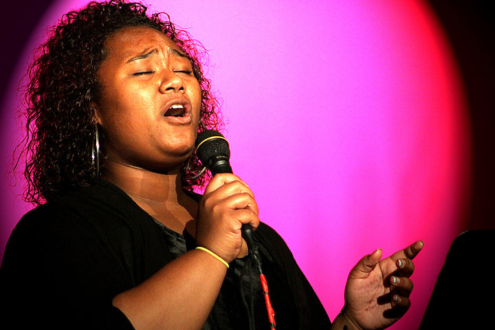 Jazzlyn Seumalo performing during last year's Release.