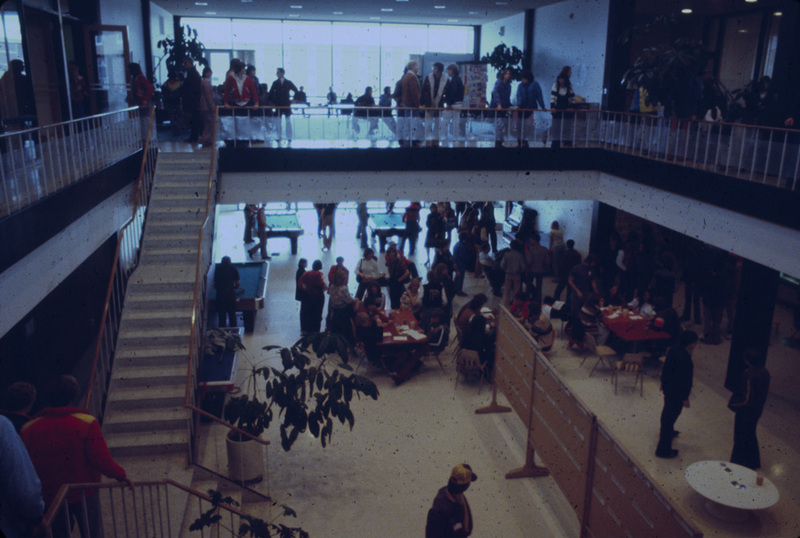 The Kline Center was a hub of activity.