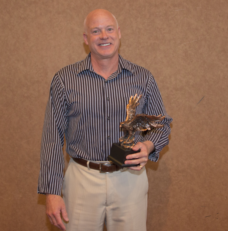 Years of Service Honoree, 35 years -- Tim Anderson. (Photo by Justin Haag)