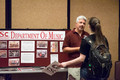 Dr. Michael Stephen advises a prospective student