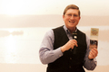 Ron Bolze speaks at the grazing presentation
