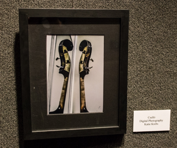 Digital photography by Katie Krebs in the Senior Art Show.