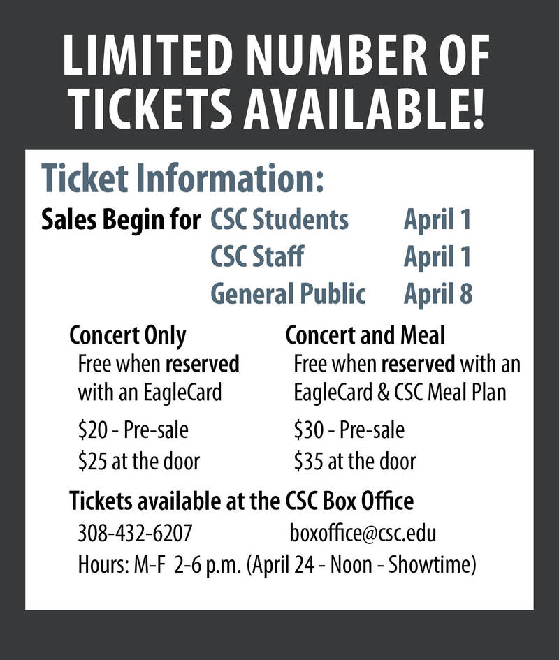 Flier for Rodney Atkins Concert Information