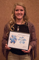 Maddison Nygren poses for a photo at the Rising Sophomore Award Ceremony
