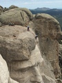 Mount Rushmore ropes team members