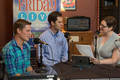 Bobby Pace and Brooks Hafey are interviewed for the radio