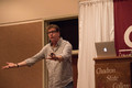 Tim Elmore speaks in the Student Center