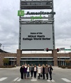 CSC students pose during a field trip