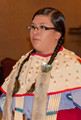 Rachel Kelly during a traditional dance