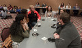 Students discuss hunger and food issues