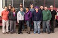 CSC student pose for photo while they prepare to travel to Cuba
