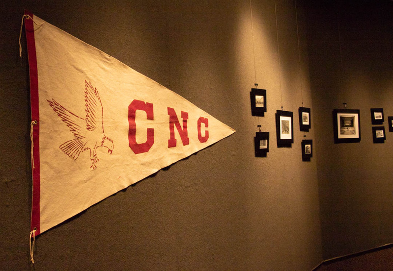 An exhibit featuring memorabilia and photographs of Chadron State College since its beginning in 1911 will be on display Aug. 5 to Aug. 26, 2019