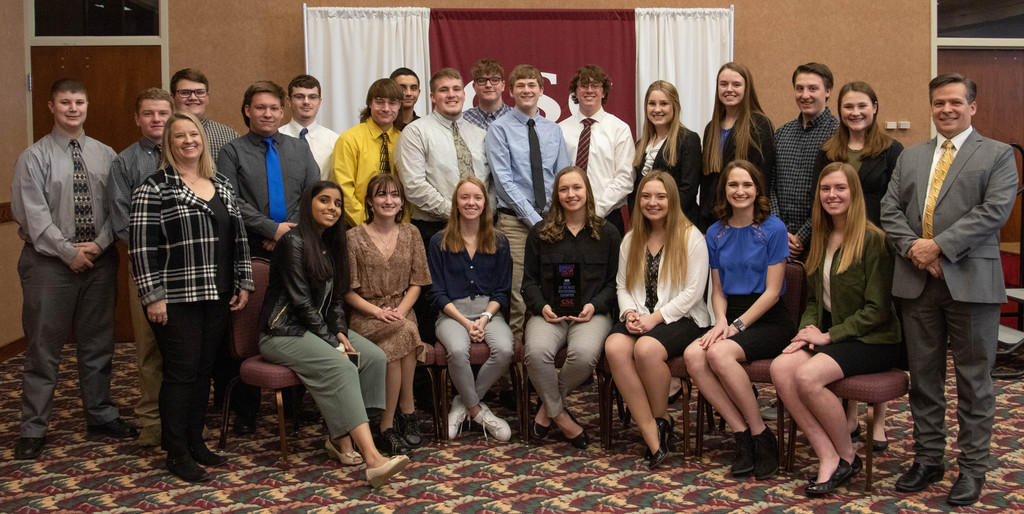Alliance High School placed first in the Best of the West competition at Chadron State College's Student Center Ballroom
