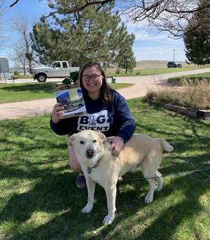 Leyna Brummels donated and delivered approximately 60 puzzles around Chadron