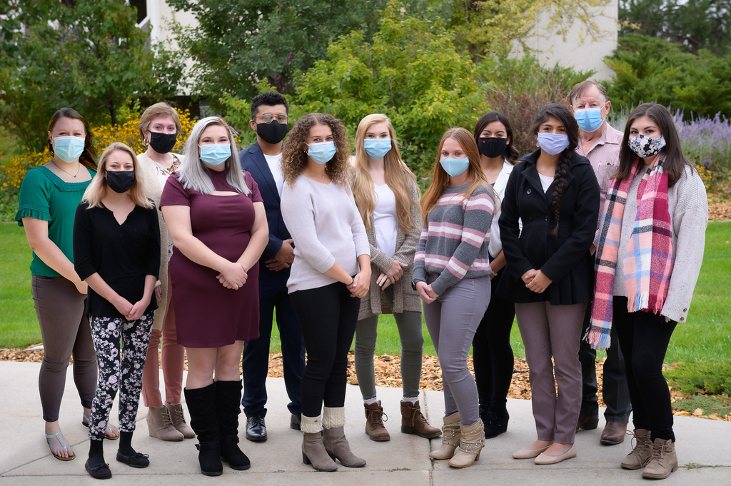 Chadron State College's Social Work senior class, 2020