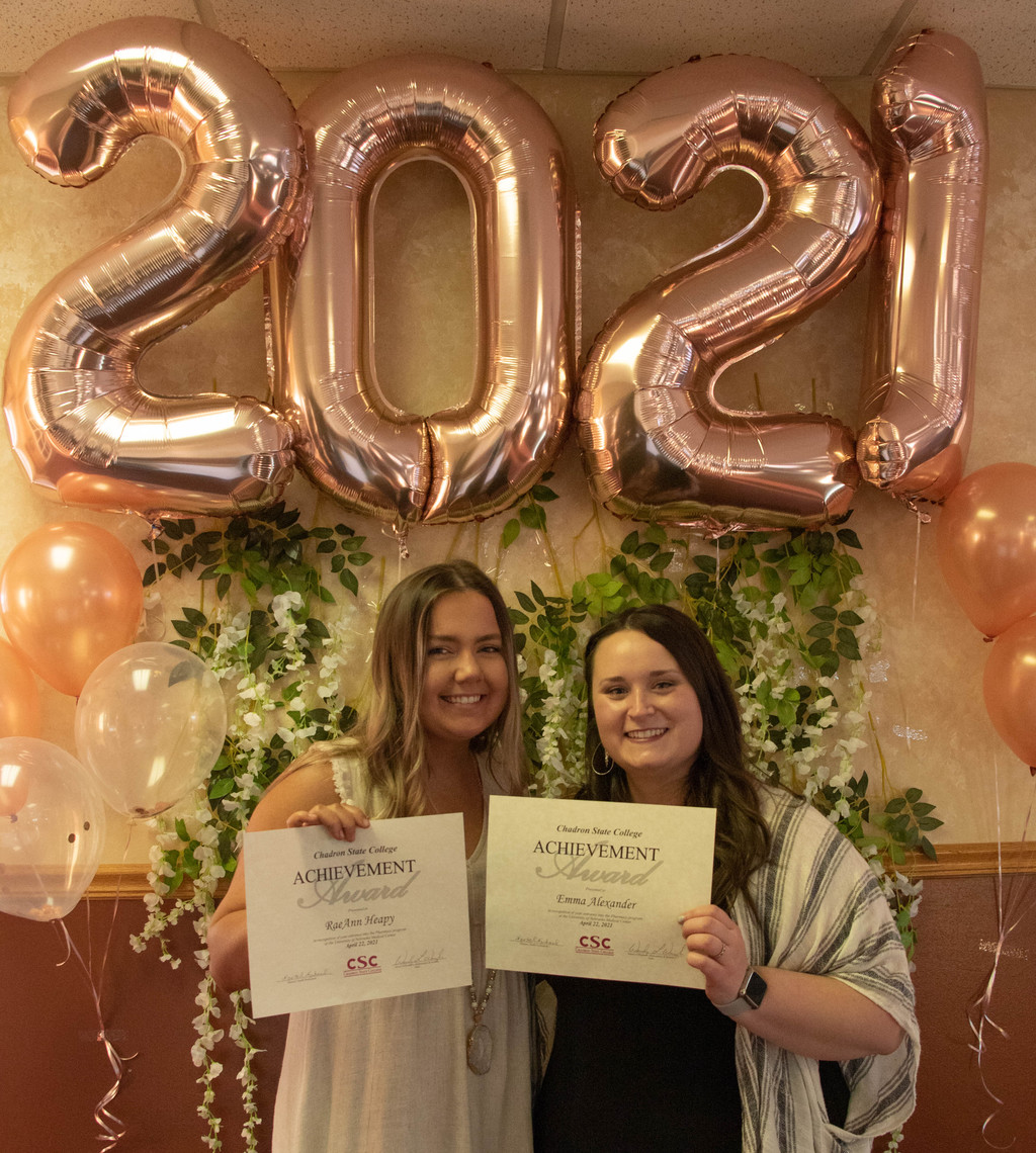 RaeAnn Heapy and Emma Alexander