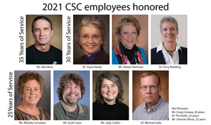 Silas Kern, Dr. Joyce Hardy, Shawn Hartman, and Dr.Tracy Nobiling, Melody Carnahan, Scott Cavin, Joby Collins, and Dr.Mike Leite.