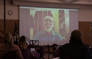 Dr. Everett Worthington speaks at CSC Social Work 435 virtual conference.
