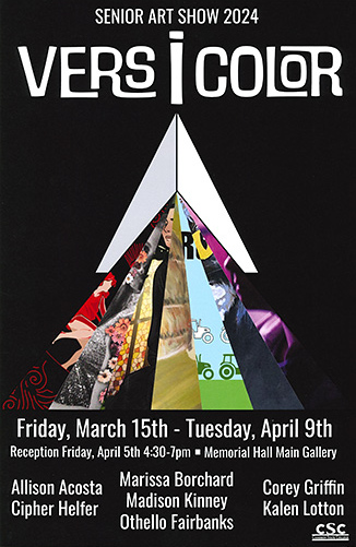 Poster for an art show
