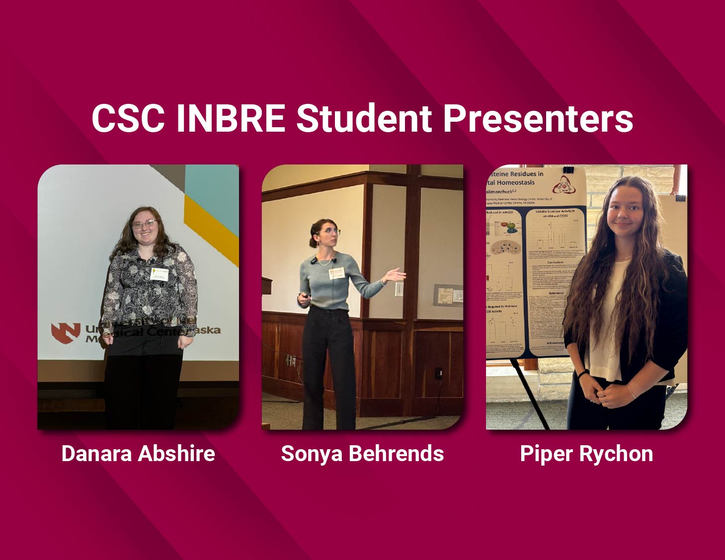INBRE Student Presenters Composite