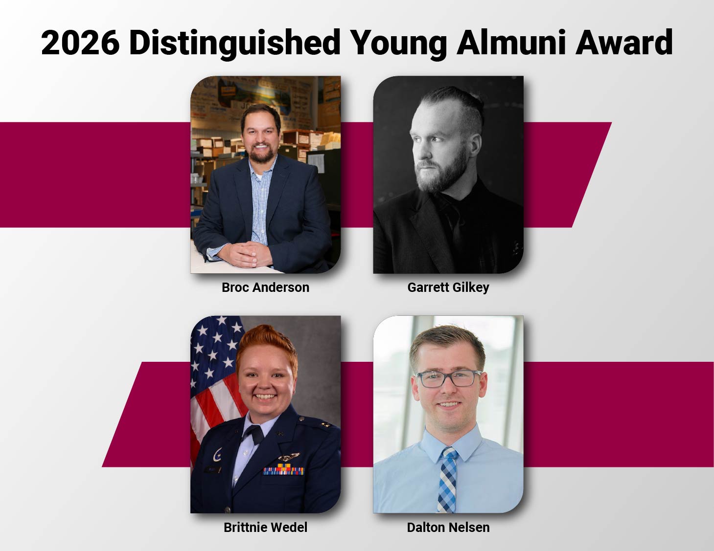 Distinguished Young Alumni composite