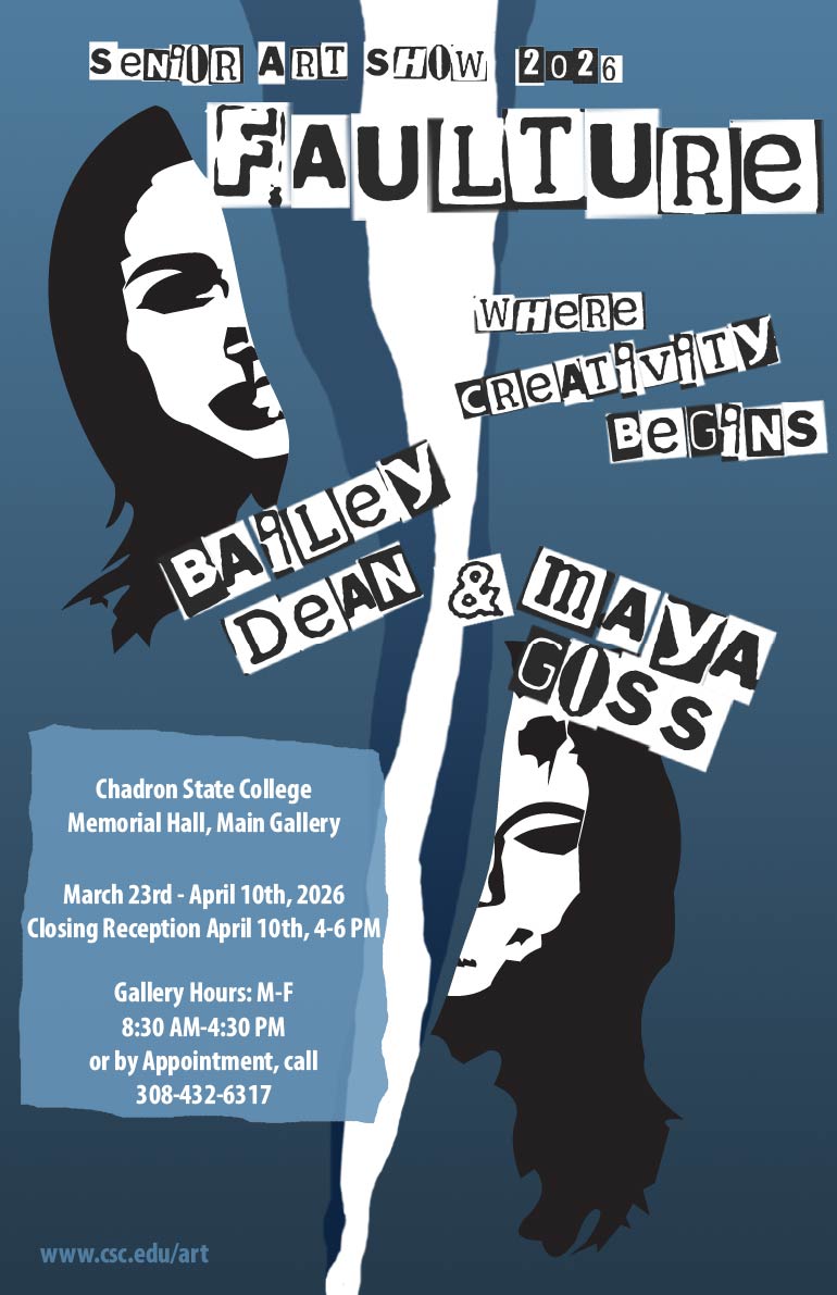 Senior art poster