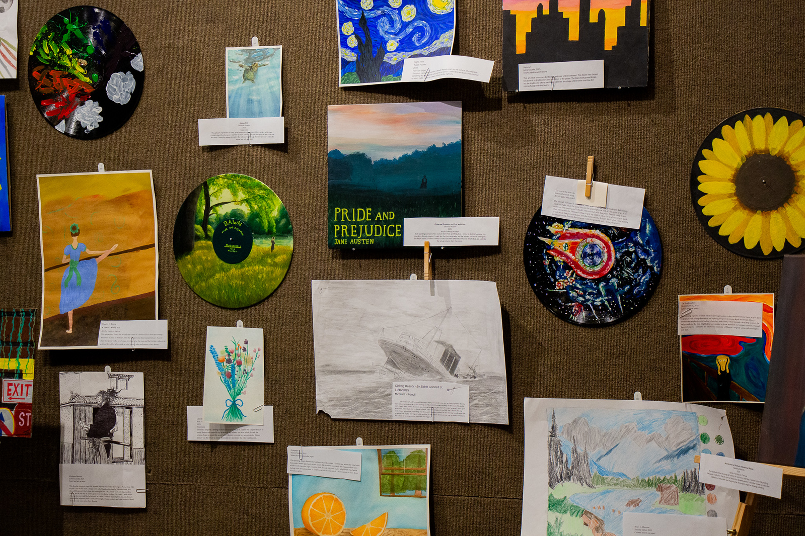 An art exhibit