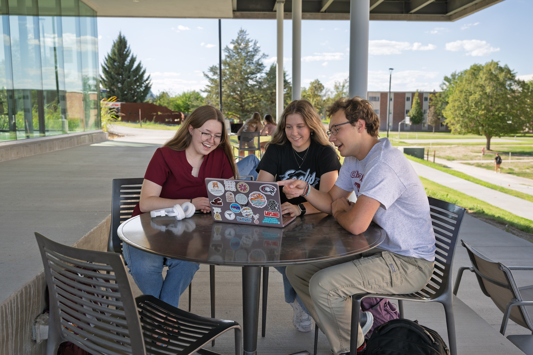 Students on Campus
