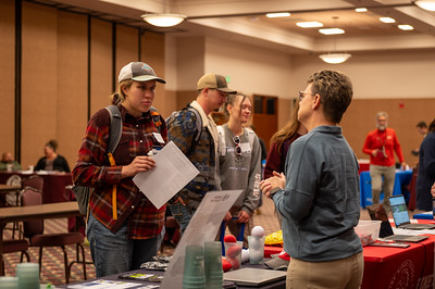 Students at Career Fair